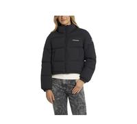 GUESS Womens Cropped Puffer Jet Black 10