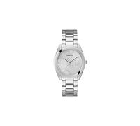 GUESS Women's Cubed Watch, Silver, Bracelet