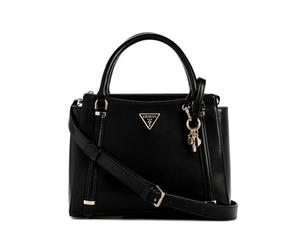 GUESS Womens Daryna 2 Comp Satchel Handbag, BLACK, One Size, Daryna 2 Comp Satchel