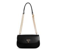 GUESS Women's Daryna Convertible Crossbody Flap, Black, One Size
