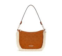GUESS Women's Davika Hobo, Shoulder Bag, Cognac, One Size