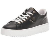 GUESS Women's Denesa Sneaker, Black 002, 2 UK