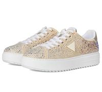 GUESS Women's Denesa Sneaker, Gold 710, 6 UK