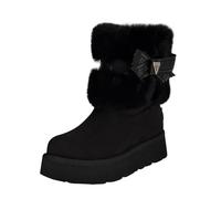 Guess Women's Denla Ankle Boot, Black 001, 8 UK
