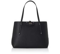 Guess Women's ECO Brenton Tote Handbag, Schwarz