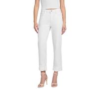 Guess Women's Eco Celia Boyfriend, White Sensation, 26