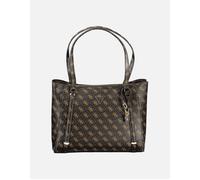 Guess Women's Eco Erica Bag with Multiple Pockets and Zip Closure Women - Brown - Size: ONE size