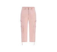 GUESS Women's Eco Kai Cargo Pedal Pusher, Pink Pearl Multi, 25