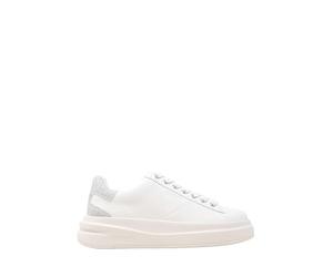 GUESS Women's ELBINA Sneaker, whgre, 7 UK