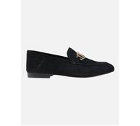 Guess Women's Elegant Leather Shoes Women - Black Moccassins