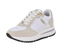 Guess Women's Energy Sneaker, White/Grey 140, 7 UK