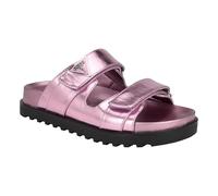 Guess Women's Fabula Flat Sandal, Medium Pink 660, 4.5 UK
