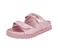 GUESS Women's Fabulon Sandal, Light Pink Patent Logo 680, 2 UK