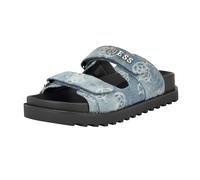 Guess Women's Fabulon Sandal, Meduim Blue Denim 420, 6
