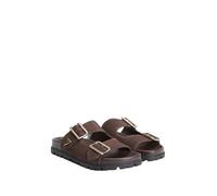 GUESS Women's Fasten, Dark Brown Suede 200, 8 UK