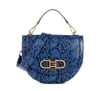 GUESS Women's Fleet Flap Saddle Bag Crossbody, top Handle, Midnight, One Size