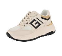Guess Women's Fonzi Sneaker, Ivory/Black Multi 150, 7 UK