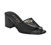 GUESS Women's Gables Heeled Sandal, Black 001, 5.5 UK
