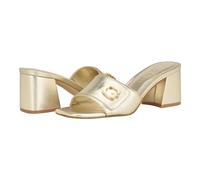 GUESS Women's Gallai Heeled Sandal, Gold 710, 8