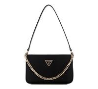GUESS Women's Gemma Mini Top Zip Shoulder Bag, Black, One Size