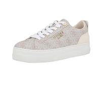 GUESS Women's Genza Sneaker, Dove 150, 4.5 UK