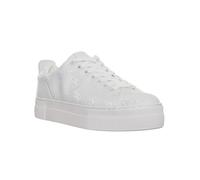 GUESS Women's Giaa6 Sneaker, White 140, 5.5 UK