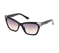 GUESS Women's GU7840 Sunglasses, Shiny Black, 57