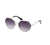 Guess Sunglasses GU7842 28B - Geometric Metal Frame Gold - Women's 58