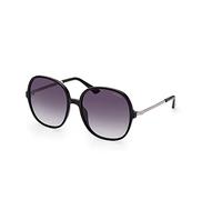 GUESS Women's GU7844 Sunglasses, Shiny Black, 59