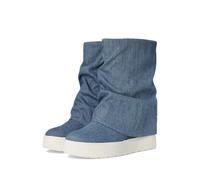 GUESS Women's Guinna Ankle Boot, Ivory 150, 5.5 UK