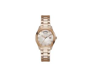 Guess Women's GW0047L2 Aura 36mm Quartz Watch in Rose Gold Guess Rose Gold One Size