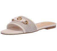 GUESS Women's Hammi Sandal, Dove 150, 5.5 UK