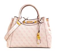 Guess Women's Handbag Satchel Emera Logo 4 G Blush New