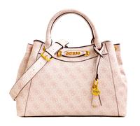 Guess Women's Handbag Satchel Emera Logo 4 G Blush New