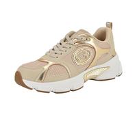 GUESS Women's Ibitha Sneaker, Light Natural 110, 9 UK