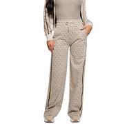 GUESS Women's Jean G Logo Straight Long Pant, 4g Rhombus Buffy, Large