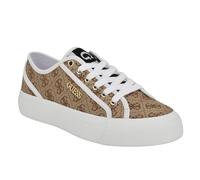 GUESS Women's Jelexa Sneaker, Beige/Brown 210, 7 UK