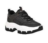 GUESS Women's Jelexa Sneaker, Black, 7 UK