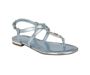 GUESS Women's Jelexa Sneaker, Light Blue 450, 7 UK