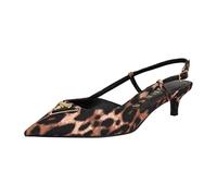 GUESS Women's Jesson Pump, Cheetah Print 210, 8 UK