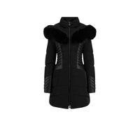 GUESS Women's Jet Black A996 Winter Quilted Coat - XS-S