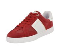 GUESS Women's Jrone Sneaker, Dark Red/White 600, 7