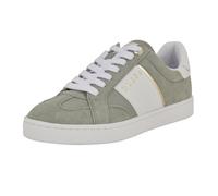 GUESS Women's Jrone Sneaker, Medium Green/White 310, 5 UK