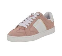 GUESS Women's Jrone Sneaker, Medium Pink/White 660, 7 UK