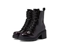 GUESS Women's Juel Ankle Boots, Red Black 610, 38.5 EU