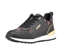 GUESS Women's Kadlin Sneaker, Black 001, 5 UK