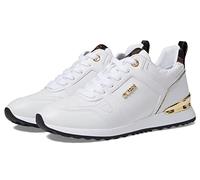 GUESS Women's Kadlin Sneaker, White 140, 7 UK