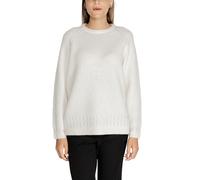 Guess Womens Knit Pullover Sweater - White - Size Large
