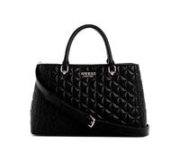 GUESS Women's Kori Girlfriend Satchel, Black, One Size
