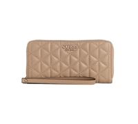 GUESS Women's Kori Large Zip Around Wallet, Clutch, Beige, One Size